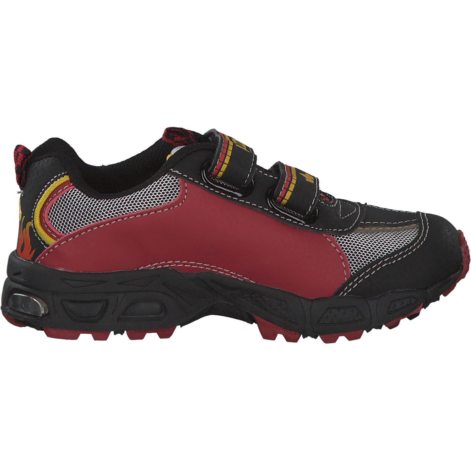 Geka Hot V Blinky, Sneakers Low, Kinder, Rot