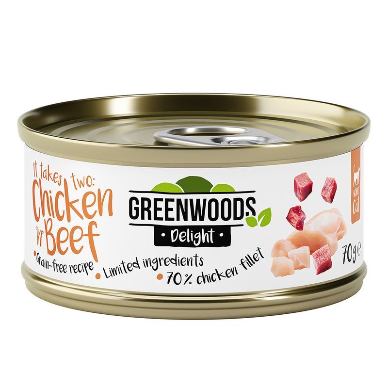 Greenwoods Delight Hühnerfilet mit Rind zu TOP-Preisen | bitiba %