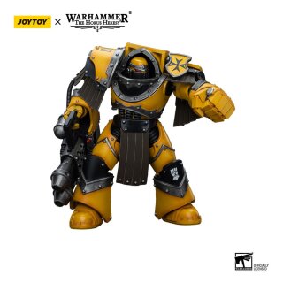 Warhammer: The Horus Heresy Actionfigur - Imperial Fists: Legion Cataphractii Terminator with Heavy Flamer