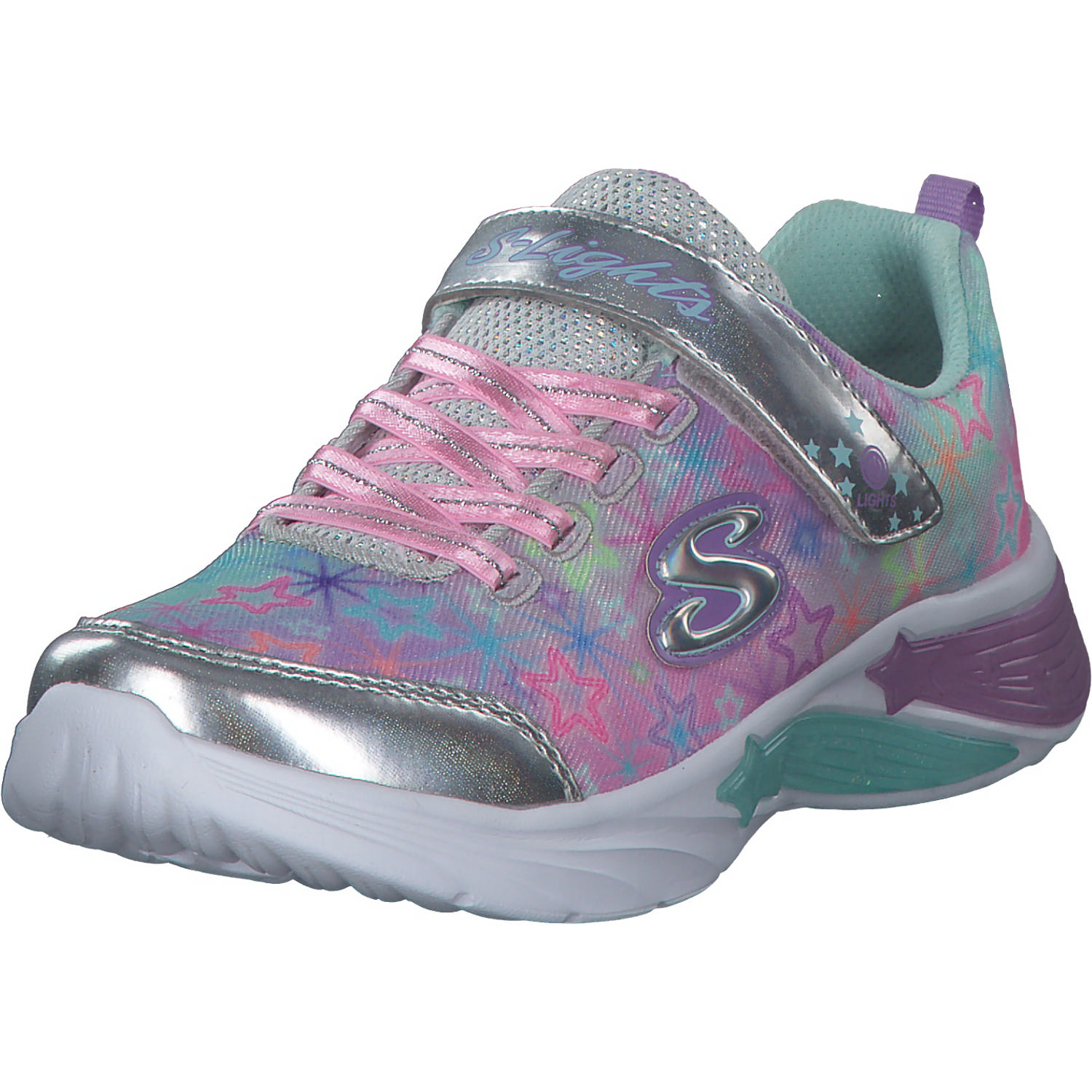 Skechers 302324L, Sneakers Low, Kinder, Silber
