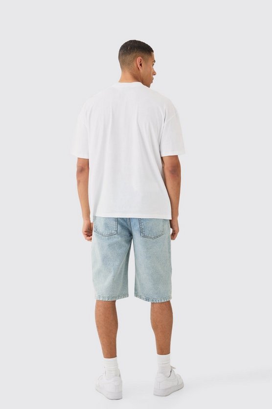 Oversize T-Shirt mit Print