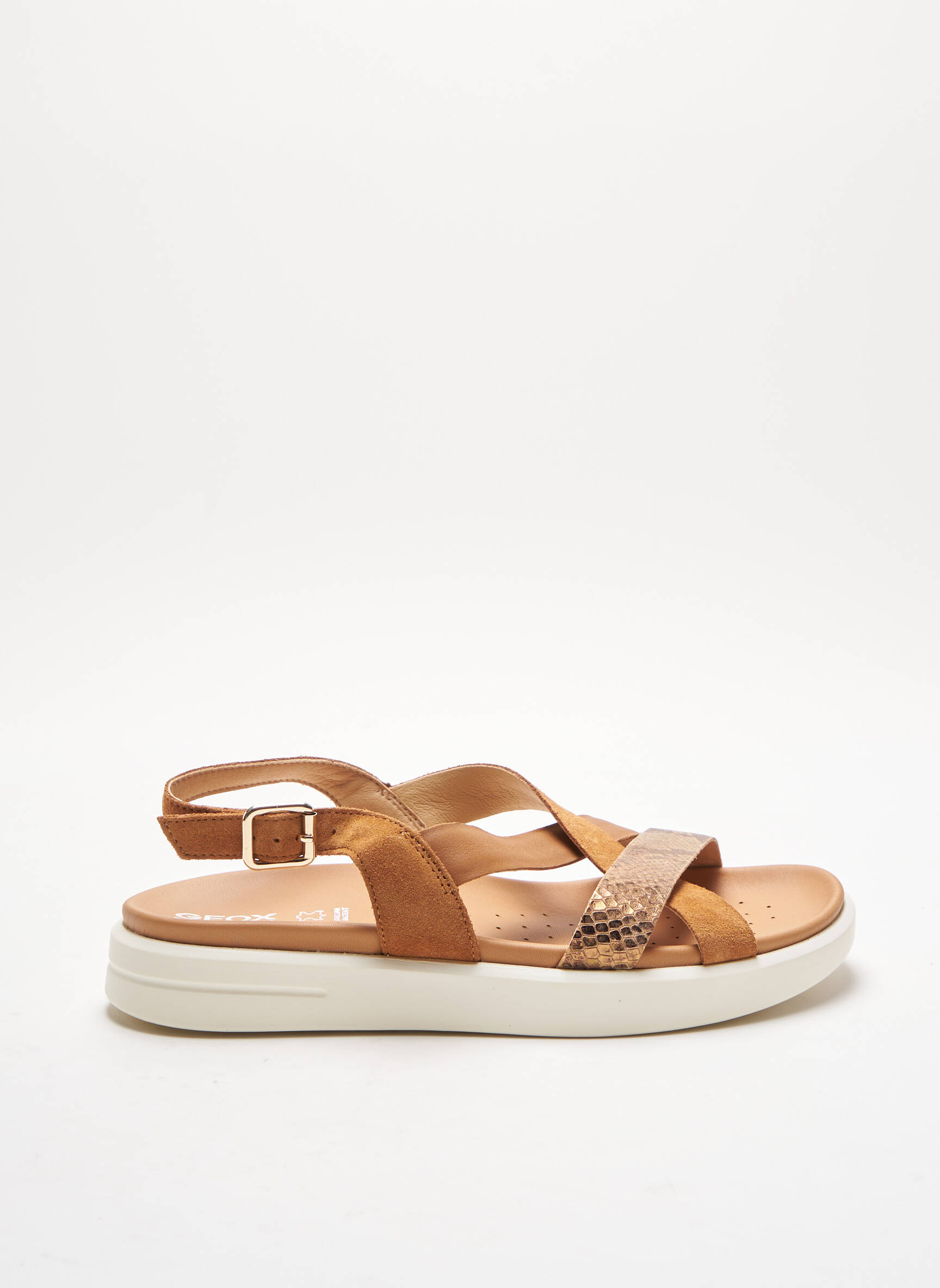 Geox Sandales Nu Pieds Femme couleur marron