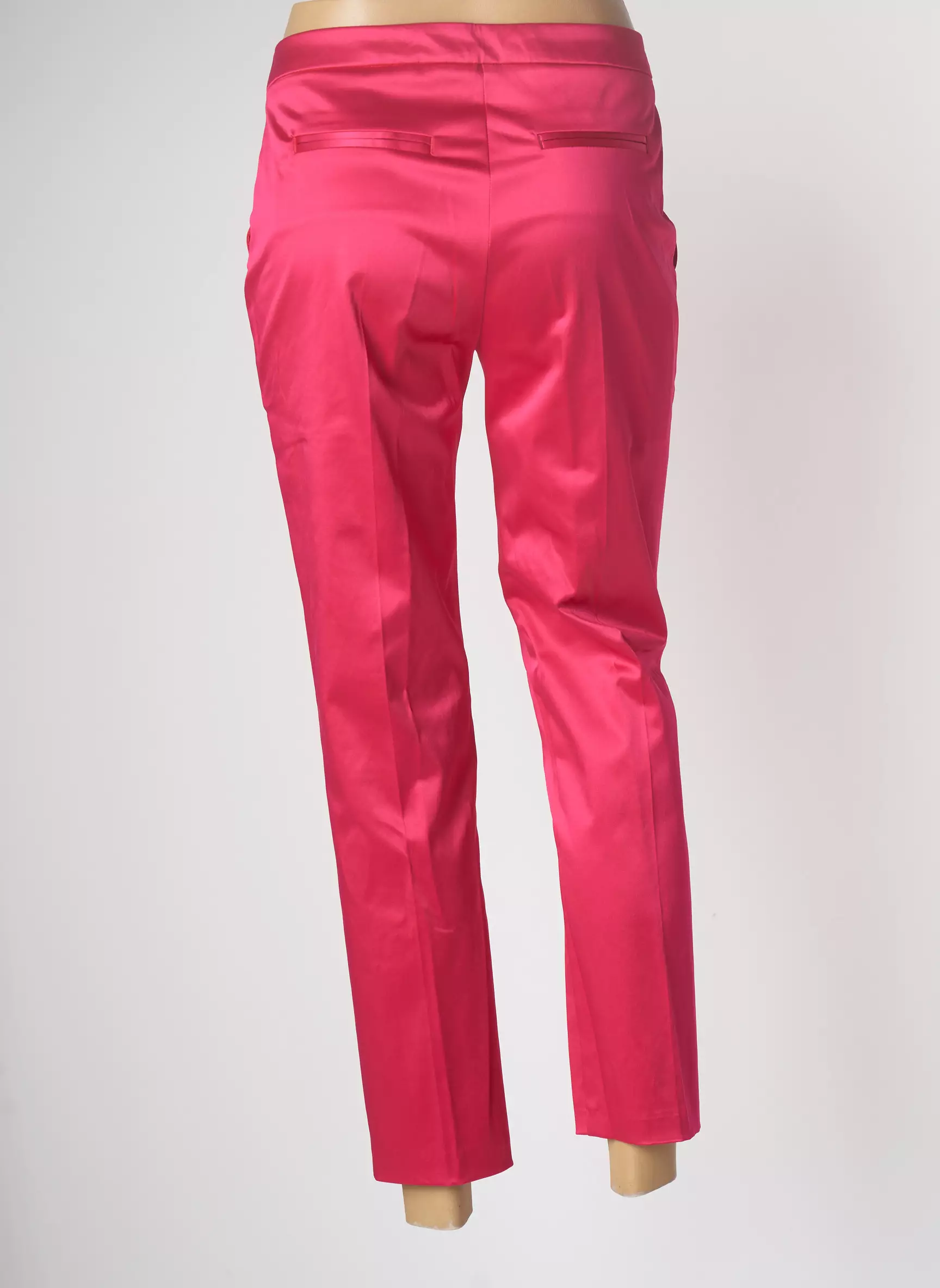 Carla Montanarini Pantalons Chino Femme couleur rose