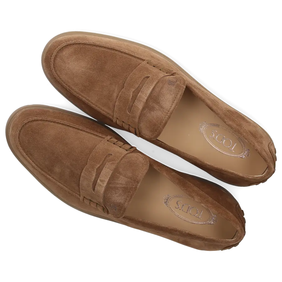 Tod's - Loafer M59K0 Veloursleder - beige