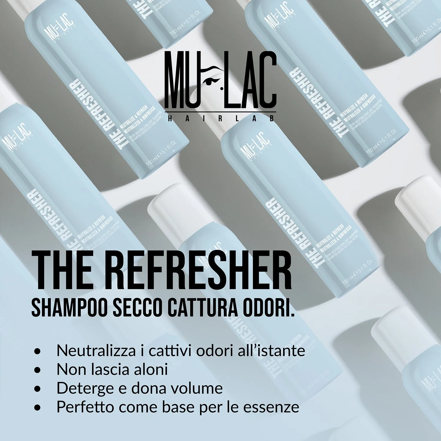 Hairlab The Refresher - Tørshampoo, Styling & Finish Hårspray