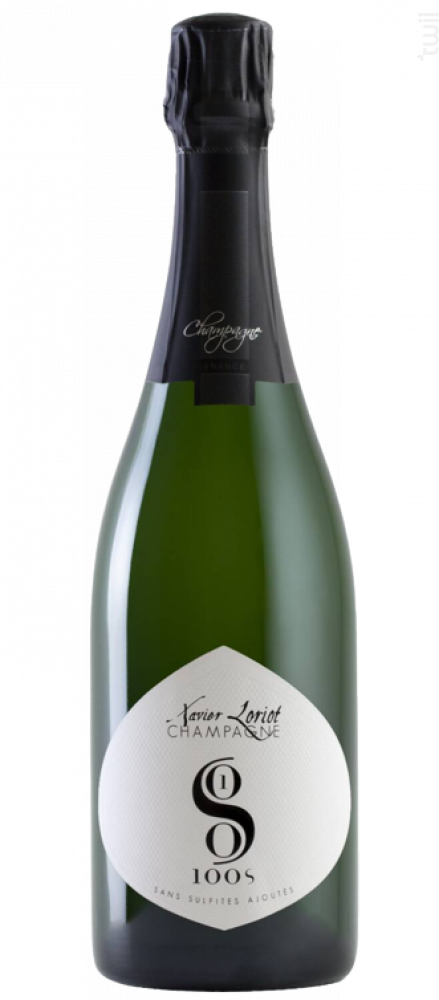 100S Sans Sulfites Ajoutés Champagne Xavier Loriot