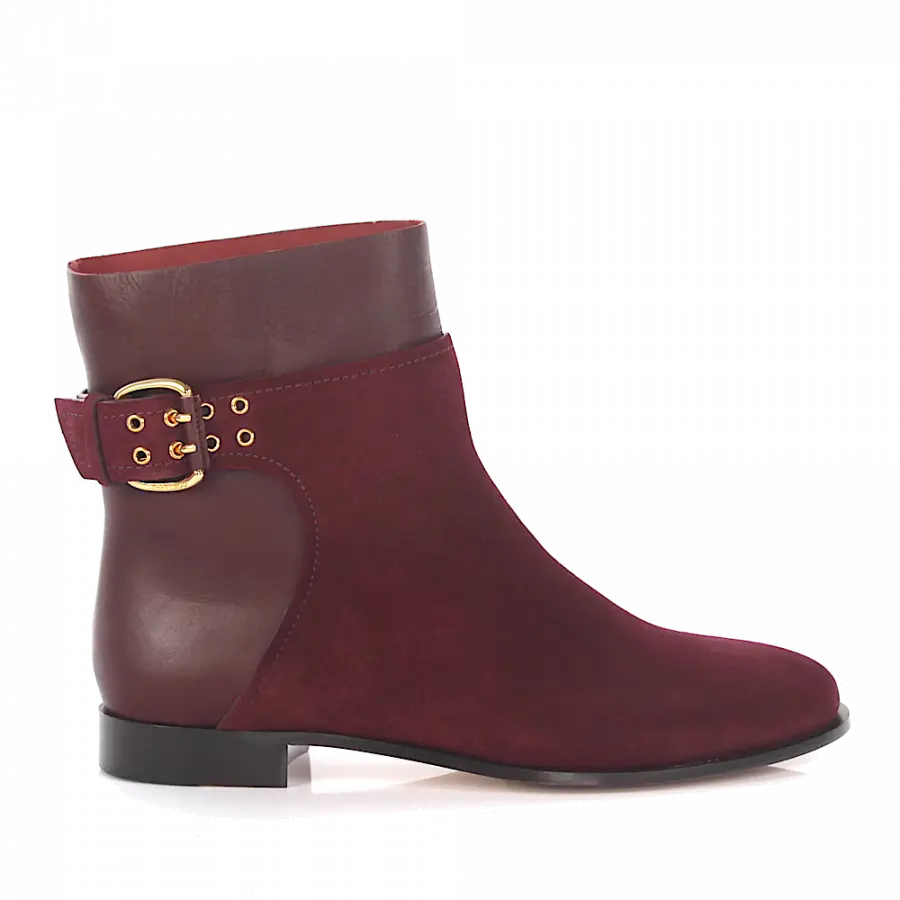 Jimmy Choo - Stiefeletten MAJOR Kalbsleder - rot