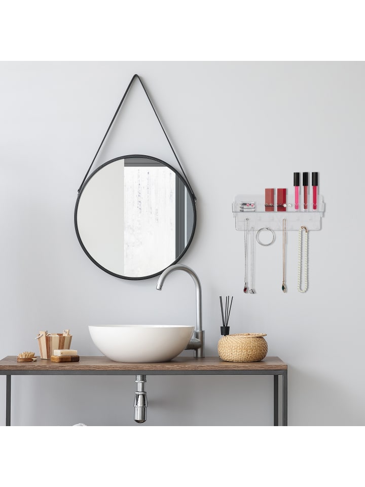 relaxdays Schmuckhalter in Transparent - (B)30 x (H)12 x (T)8 cm günstig kaufen onesize