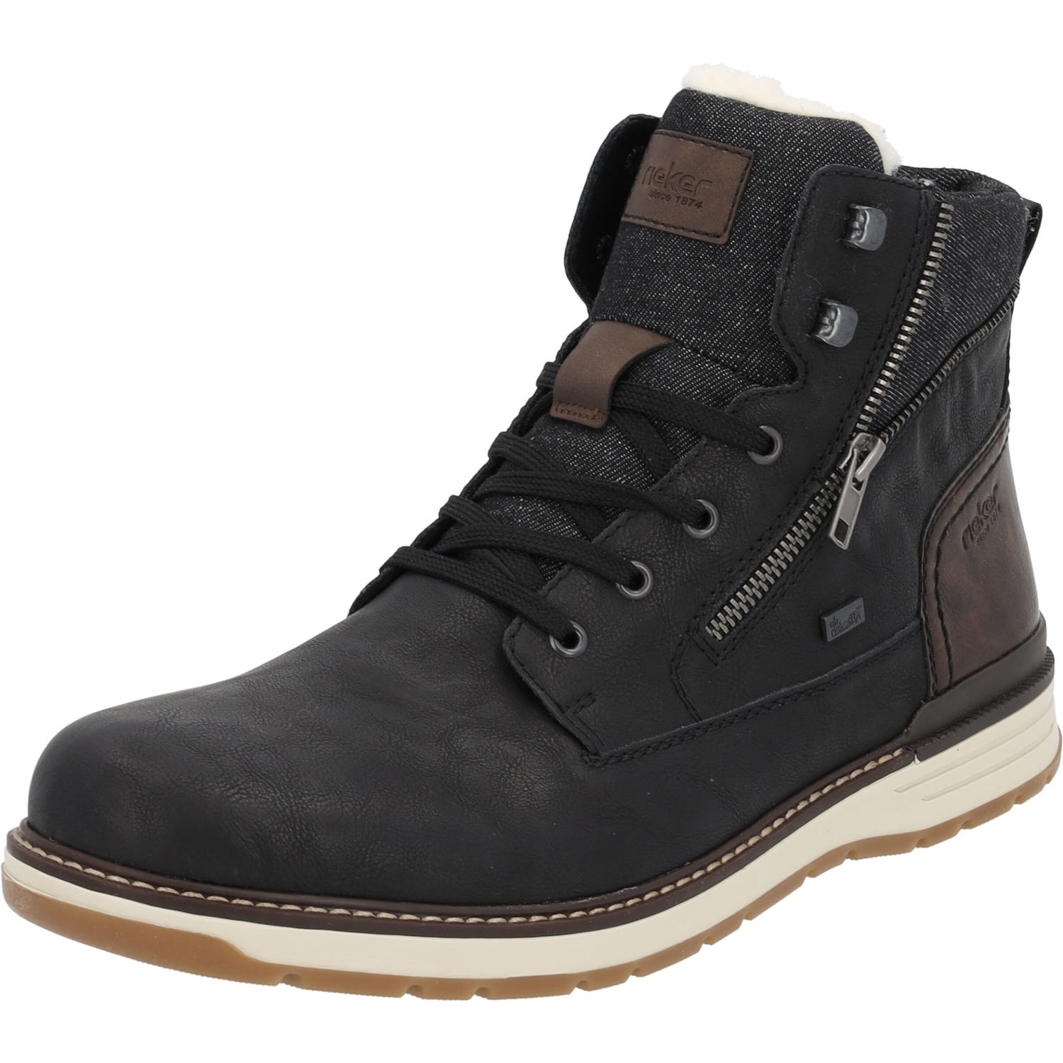 Rieker 39440, Stiefel, Herren, Schwarz