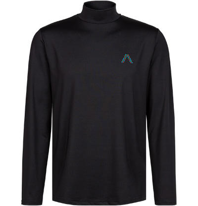 Alberto Golf, Longsleeve, Jersey DryComfort, schwarz