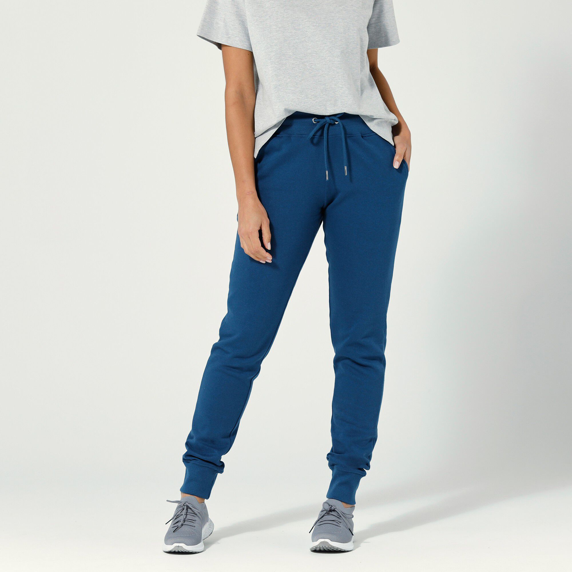 Pantalon jogging en molleton gratté