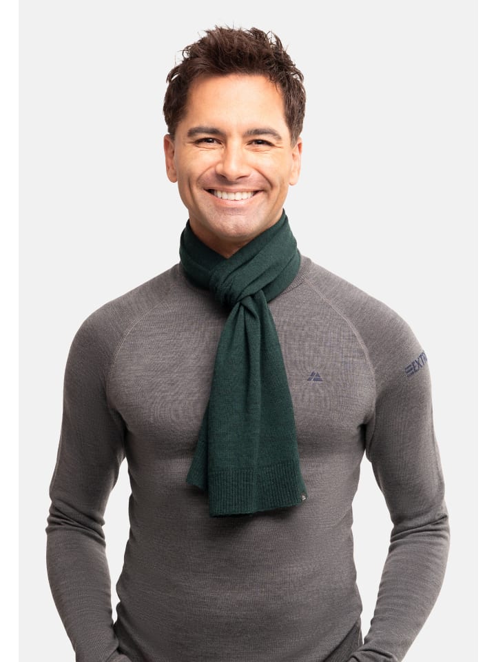 DANISH ENDURANCE Wollschal Merino in dark green günstig kaufen onesize