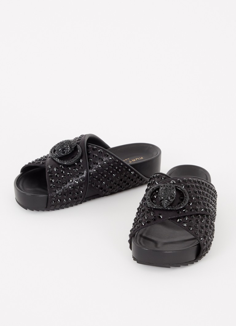 Ciabatte Chelsea Kurt Geiger con strass