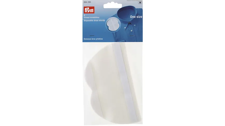Prym Einmal-Armblätter weiß