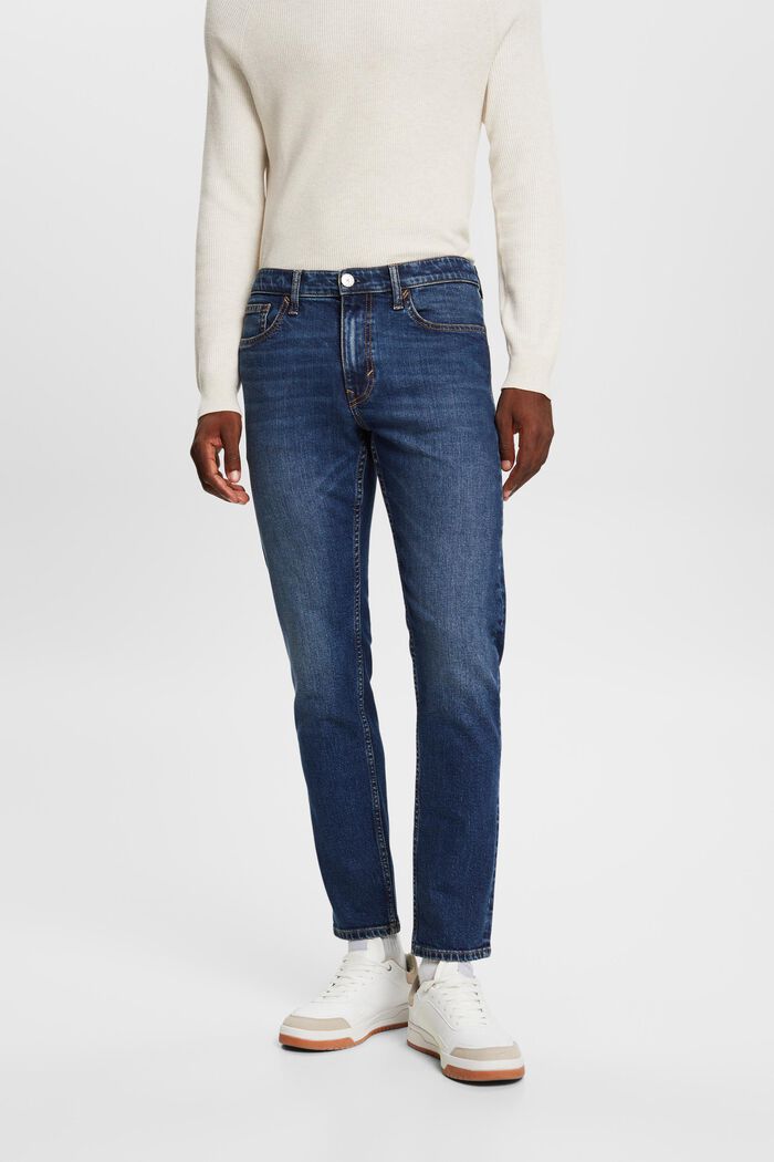 Schmale Jeans mit mittlerer Bundhöhe