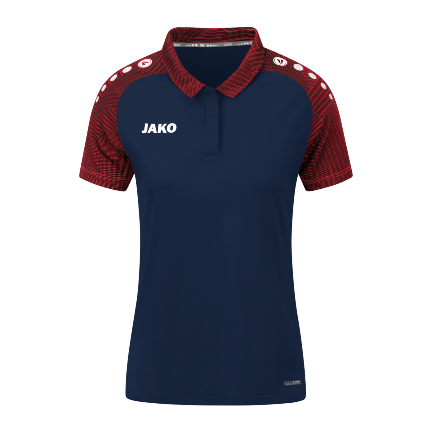 JAKO Performance Poloshirt Damen Blau Rot F909