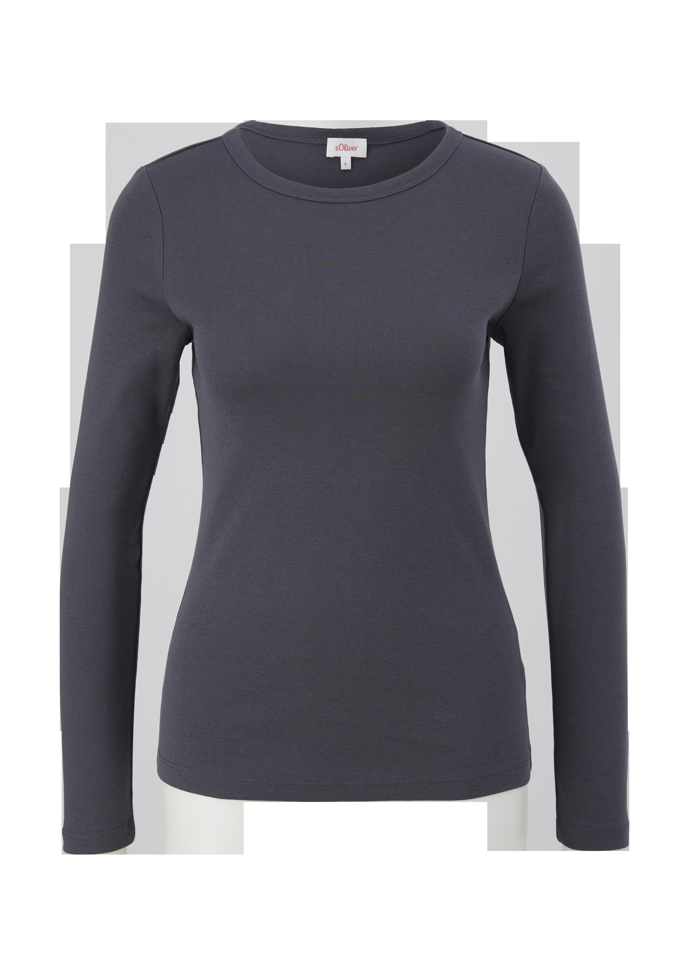 Longsleeve mit Rippstruktur  2127591-9855