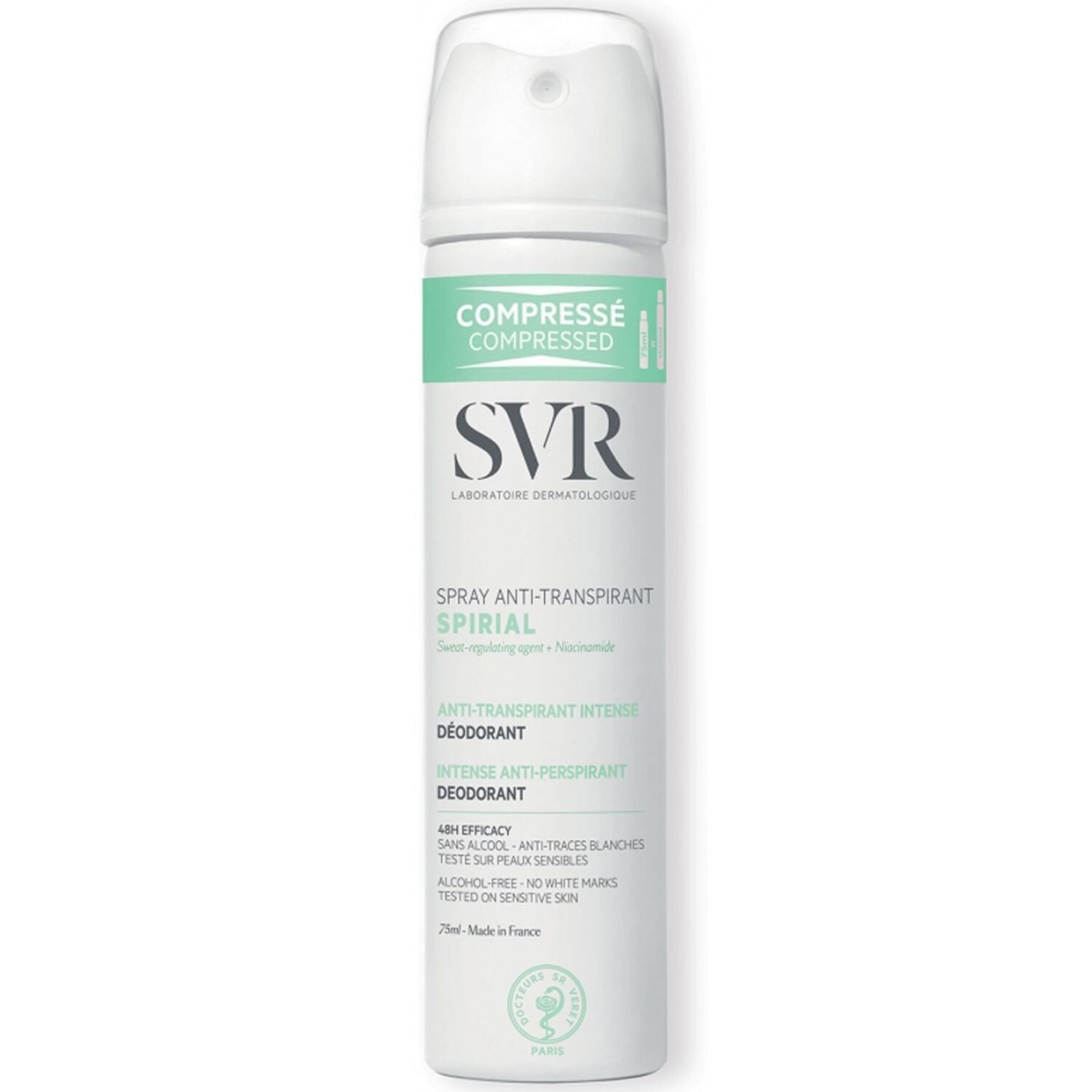 SVR Spirial Spray Déodorant Anti-Transpirant Intense 48H