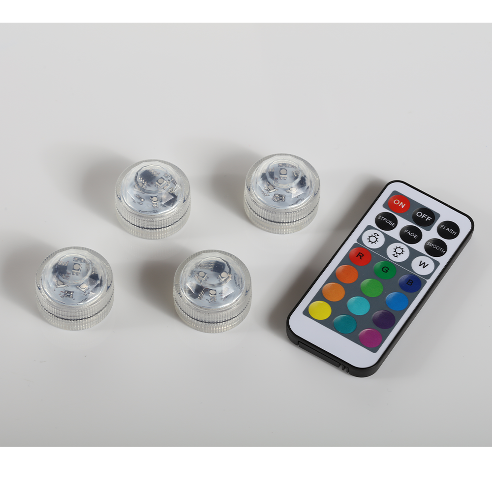 Flower Power LED-Outdoor-Teelicht 