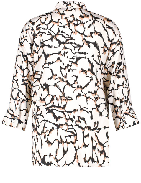 Bluse mit Allover-Print