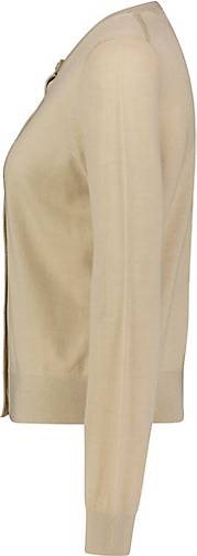 Marc O'Polo Damen Strickjacke CARDIGAN Feinstrick aus Wolle