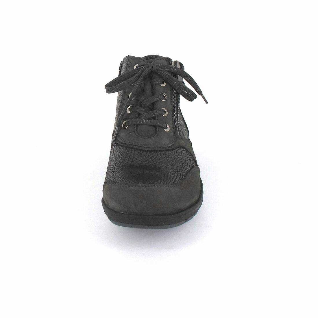 WALDLÄUFER Schnür-Stiefeletten grau Mimi