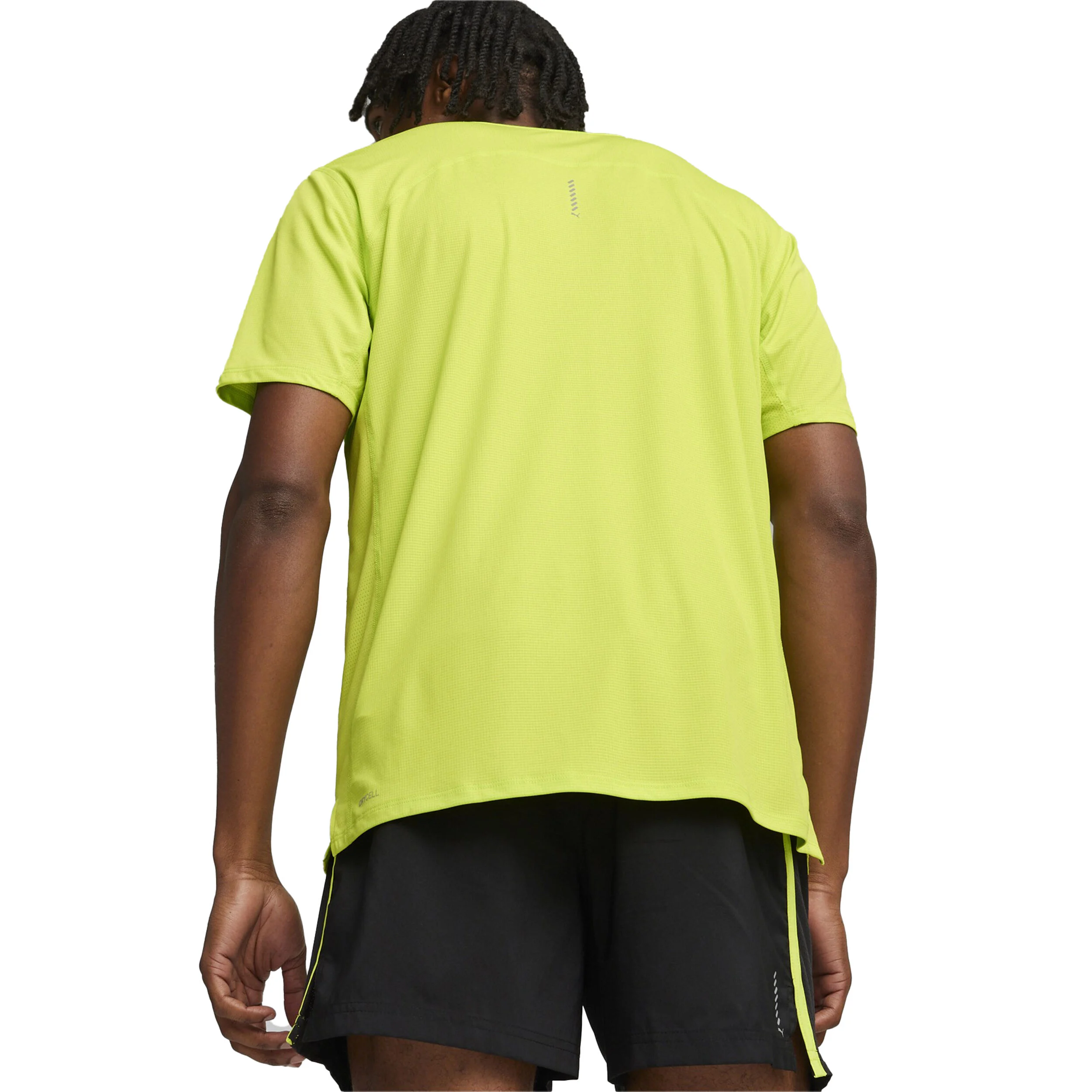 Run Favorite Velocity Laufshirt Herren - Limette