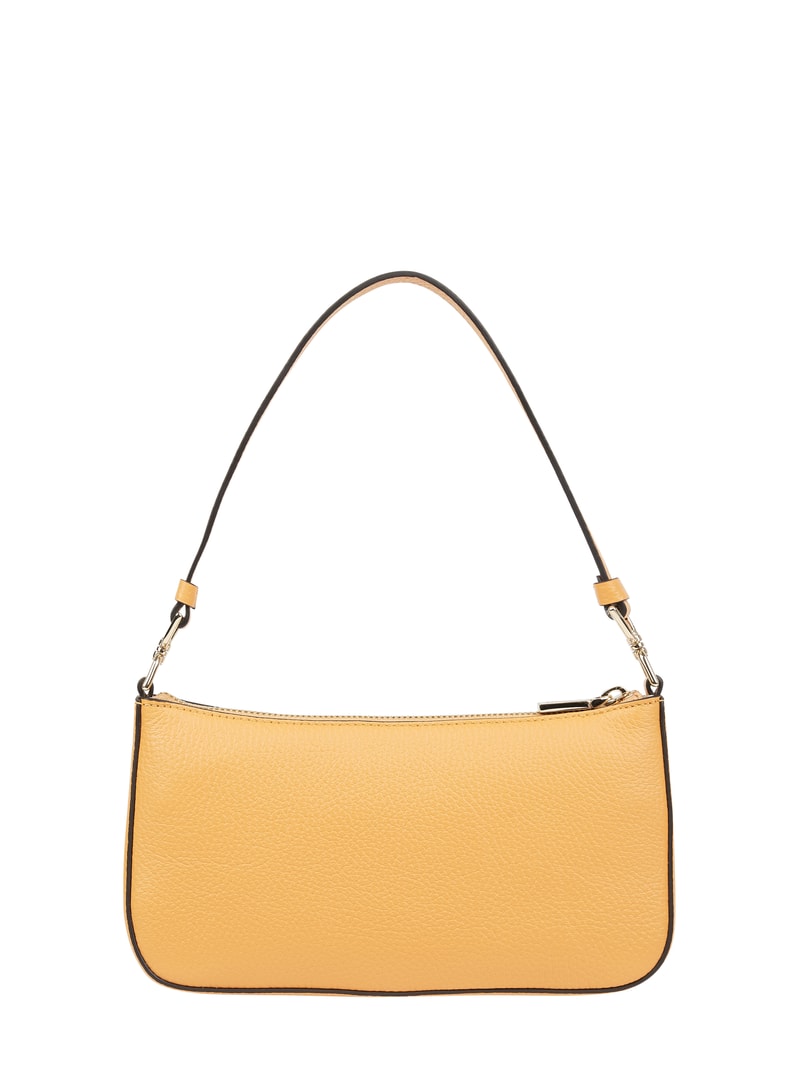 Handtasche aus Leder Modell 'Bonheur'  in apricot