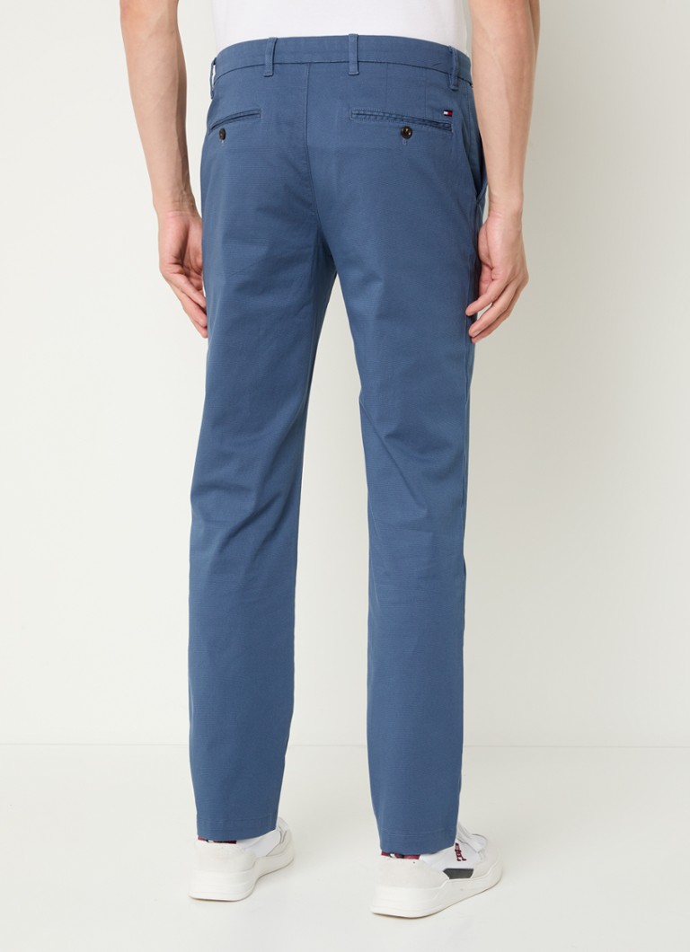 Pantaloni chino Tommy Hilfiger Denton Slim Fit cu buzunare laterale