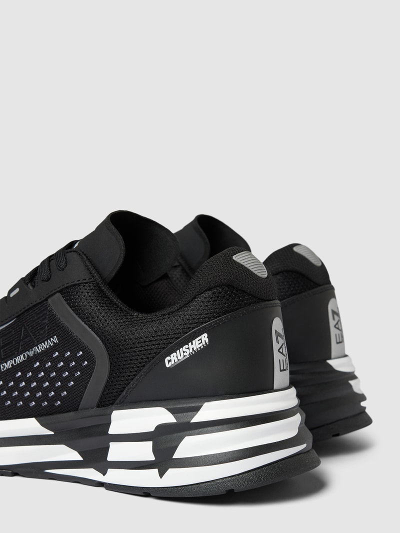 Sneaker mit Label-Details Modell 'CRUSHER DISTANCE' in schwarz