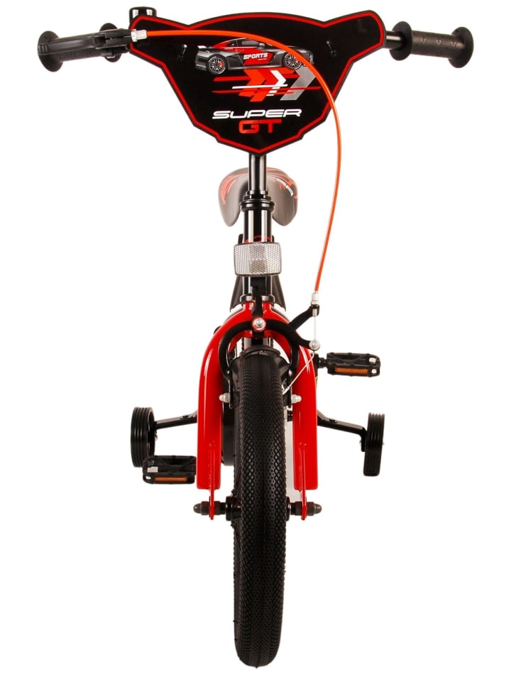 Volare Kinderfahrrad Super GT Kinderfahrrad für Jungen 14 Zoll Kinderrad Rot 4 Jahre günstig kaufen onesize
