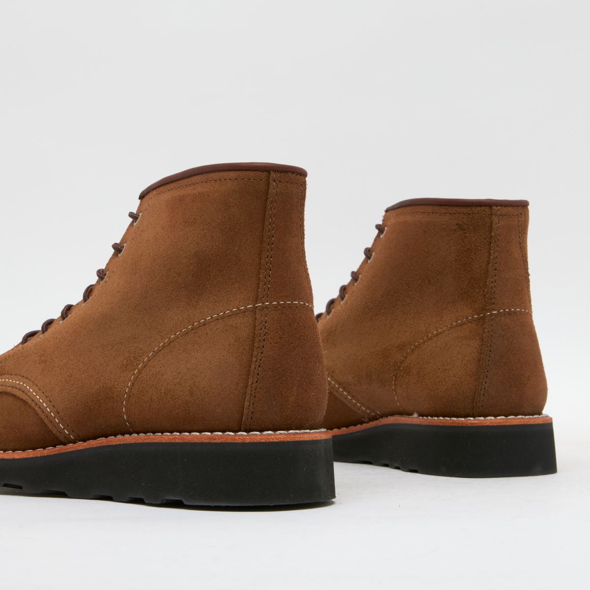 Red Wing – 6-tums klassiska stövlar med mockatå i brunt material