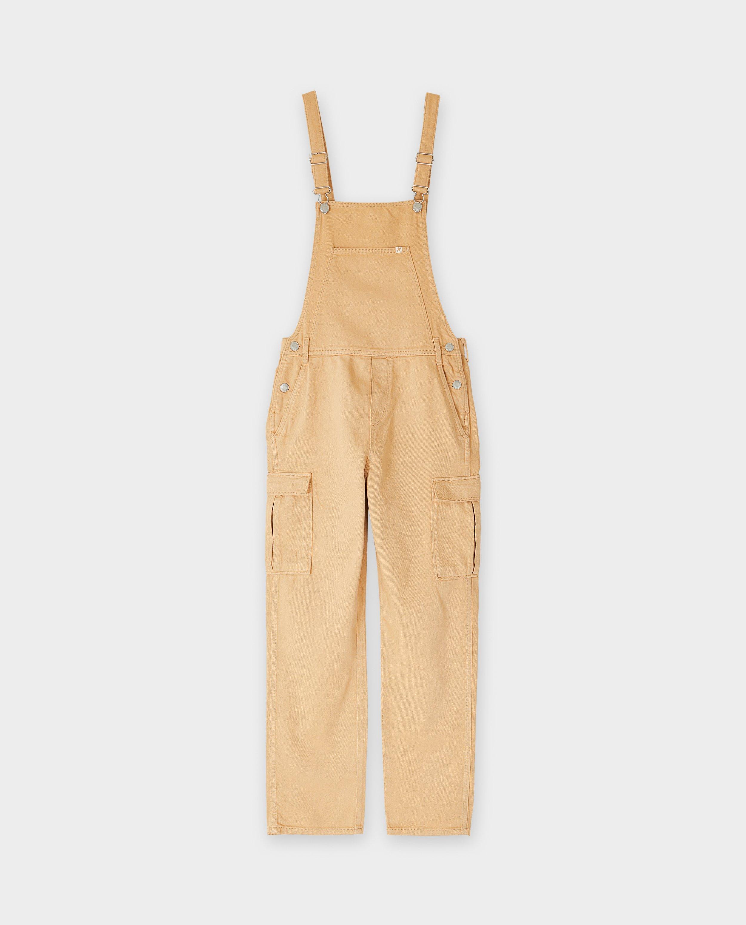 Like Me Bruine salopette, 116-164 beige