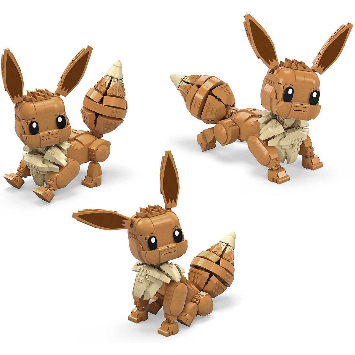Mega Pokémon Jumbo Evoli, Bauset, Bausteine, Sammelfigur