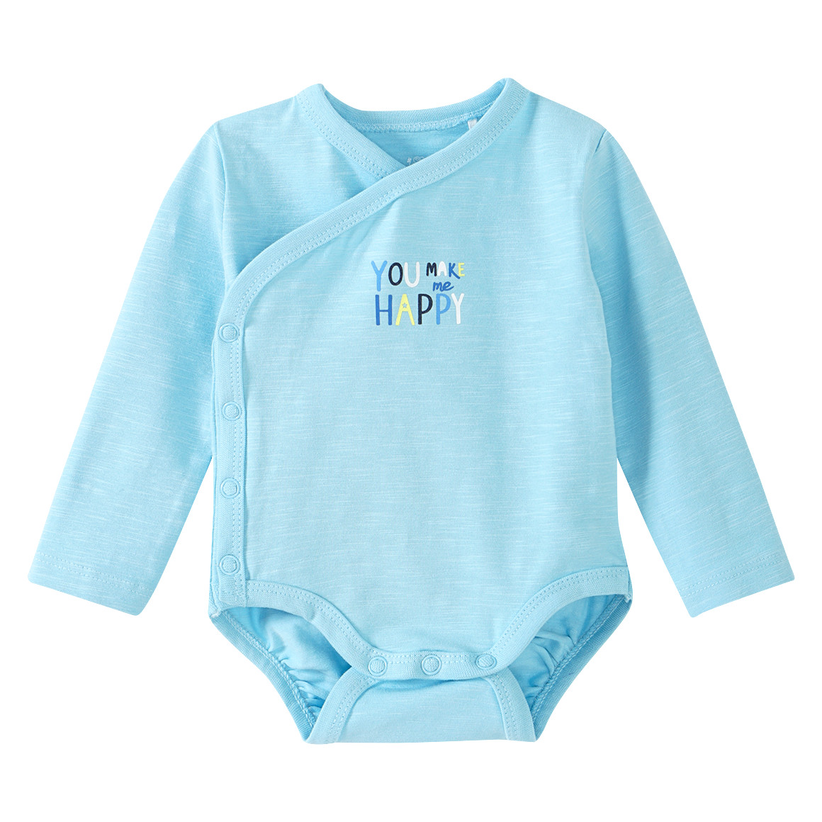 Newborn Wickelbody mit Text