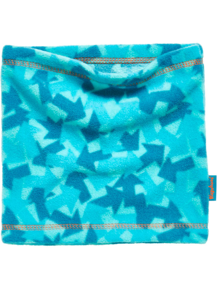 Playshoes Fleece-Schlauchschal Pfeile Camouflage in Petrol günstig kaufen onesize