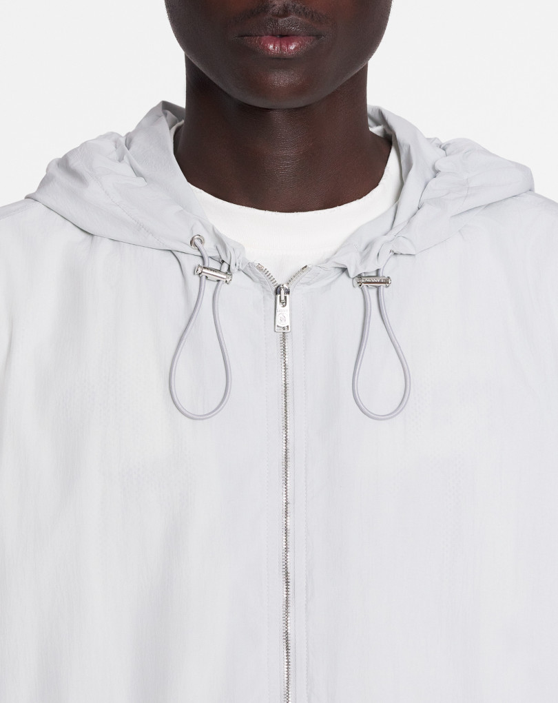 HOODIE ZIPPÉ À BANDES CONTRASTÉES LANVIN X FUTURE
