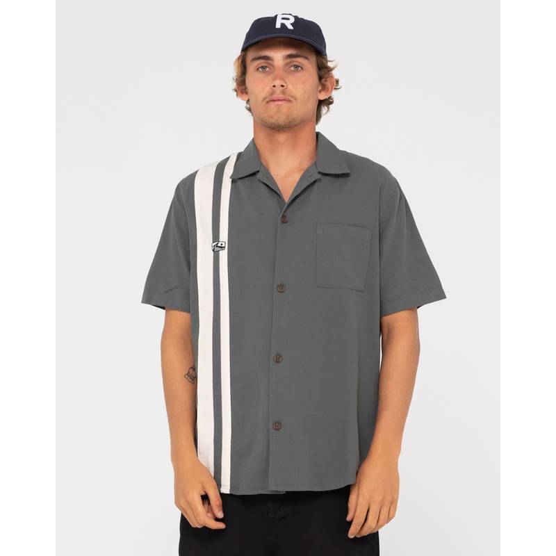 RUSTY DONNY SHORT SLEEVE SHIRT Kurzarmhemd Herren