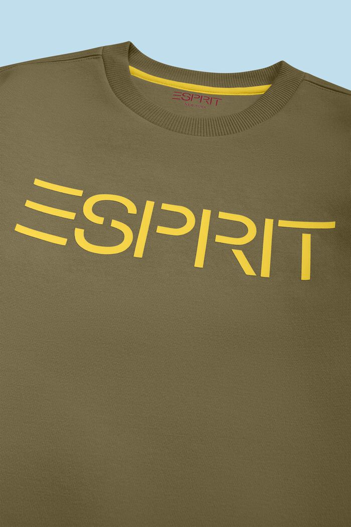 Logo-Sweatshirt mit Rundhalsausschnitt