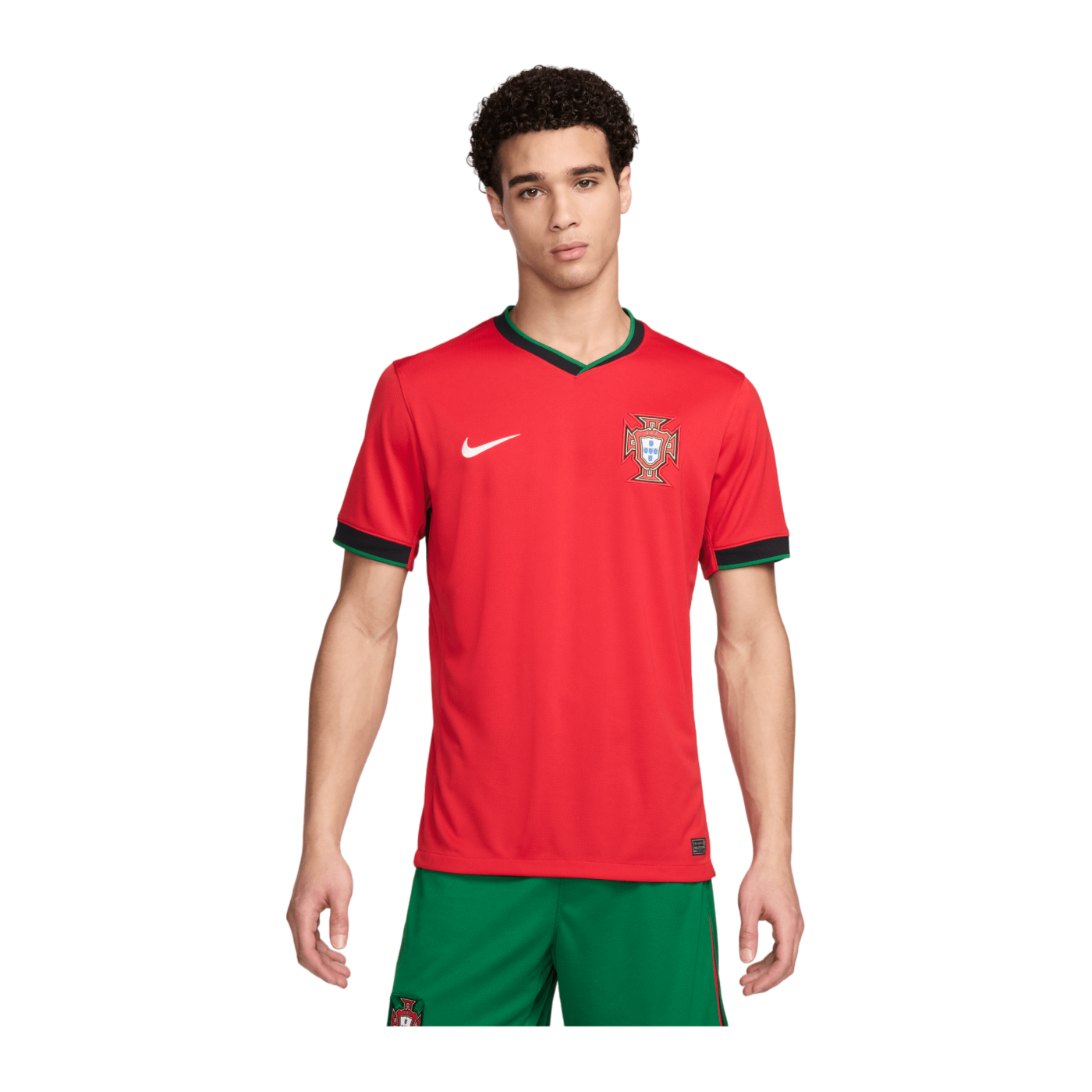 Nike Portugal Trikot Home EM 2024 Rot F657