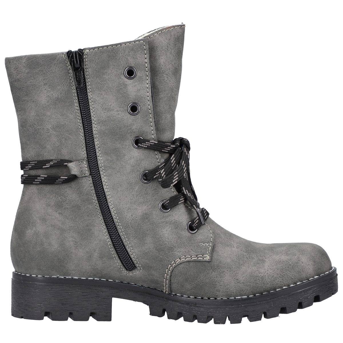 Rieker 785K0 Schnürboots grau