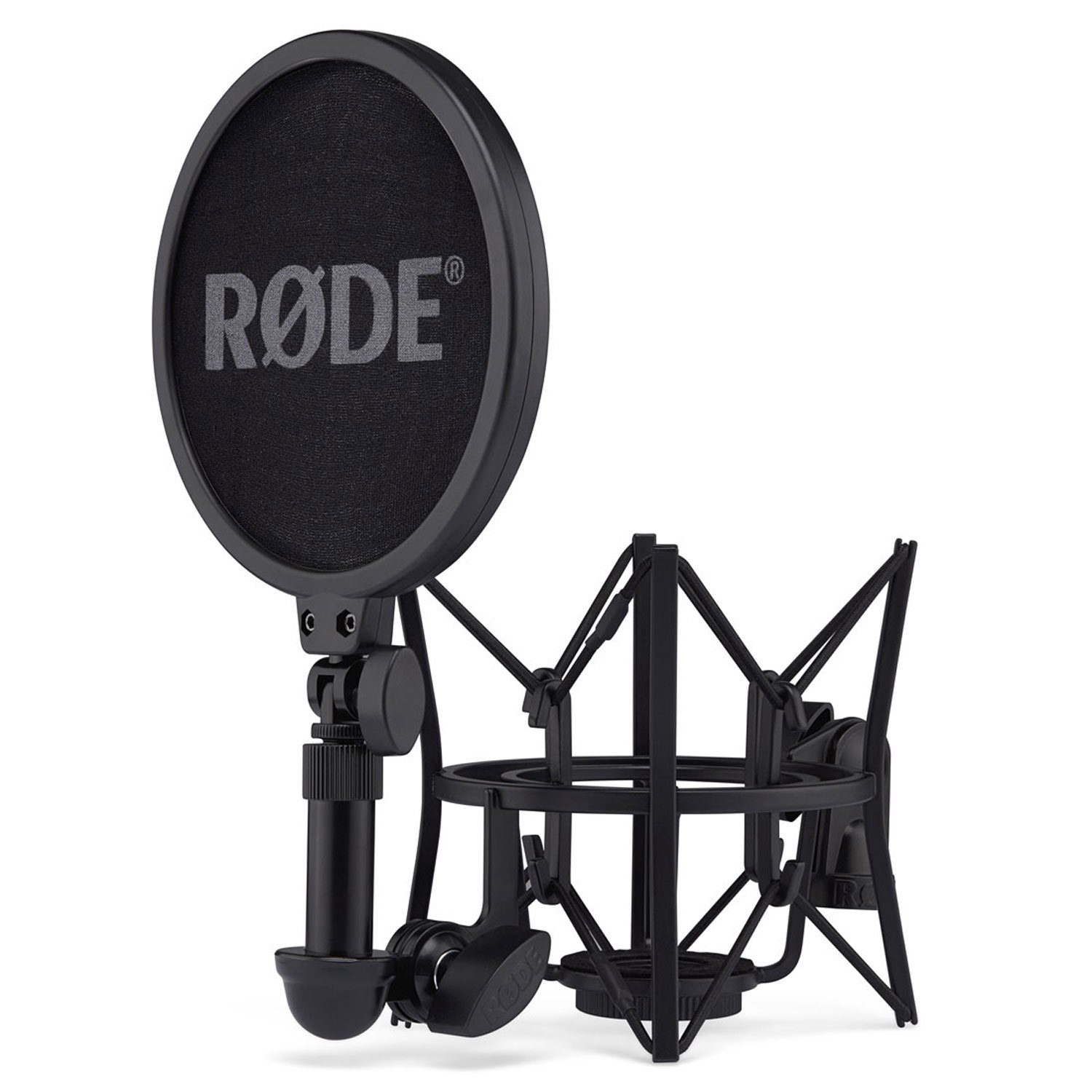 RØDE Mikrofon NT1 Signature Black (mit Mikrofon-Stativ)
