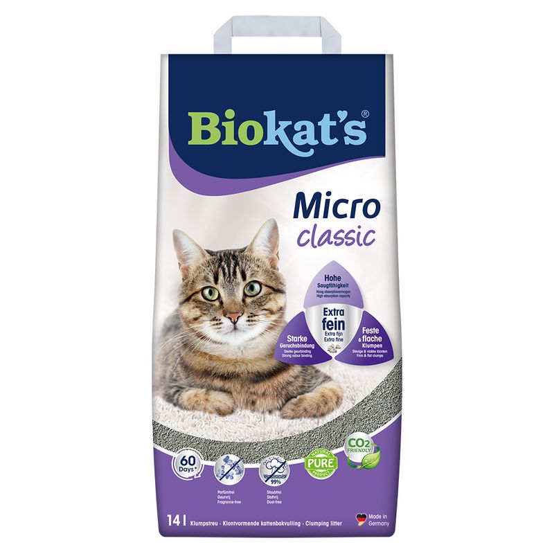 Sparpaket Biokat´s Katzenstreu zu TOP-Preisen