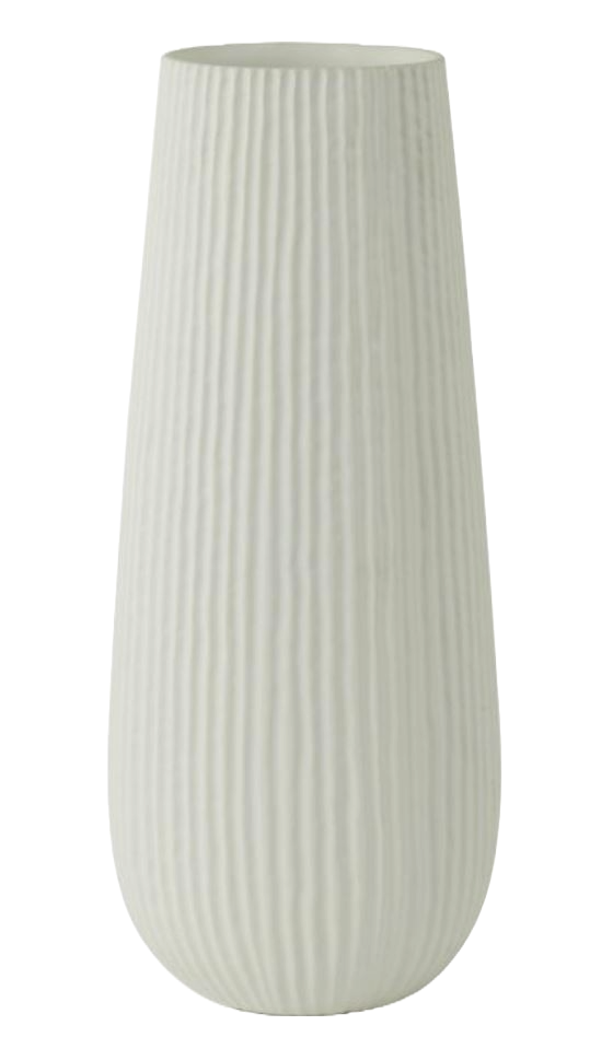 Trendhopper Vase Elise Weiß 40 cm