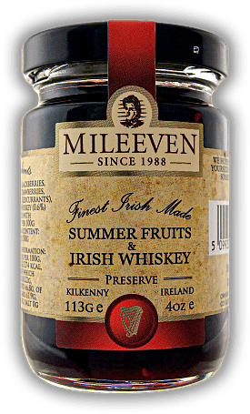 Mileeven Summer Fruits & Irish Whiskey Preserve 113g Mileeven Summer Fruits & Irish Whiskey Preserve 113g  113	 Gramm