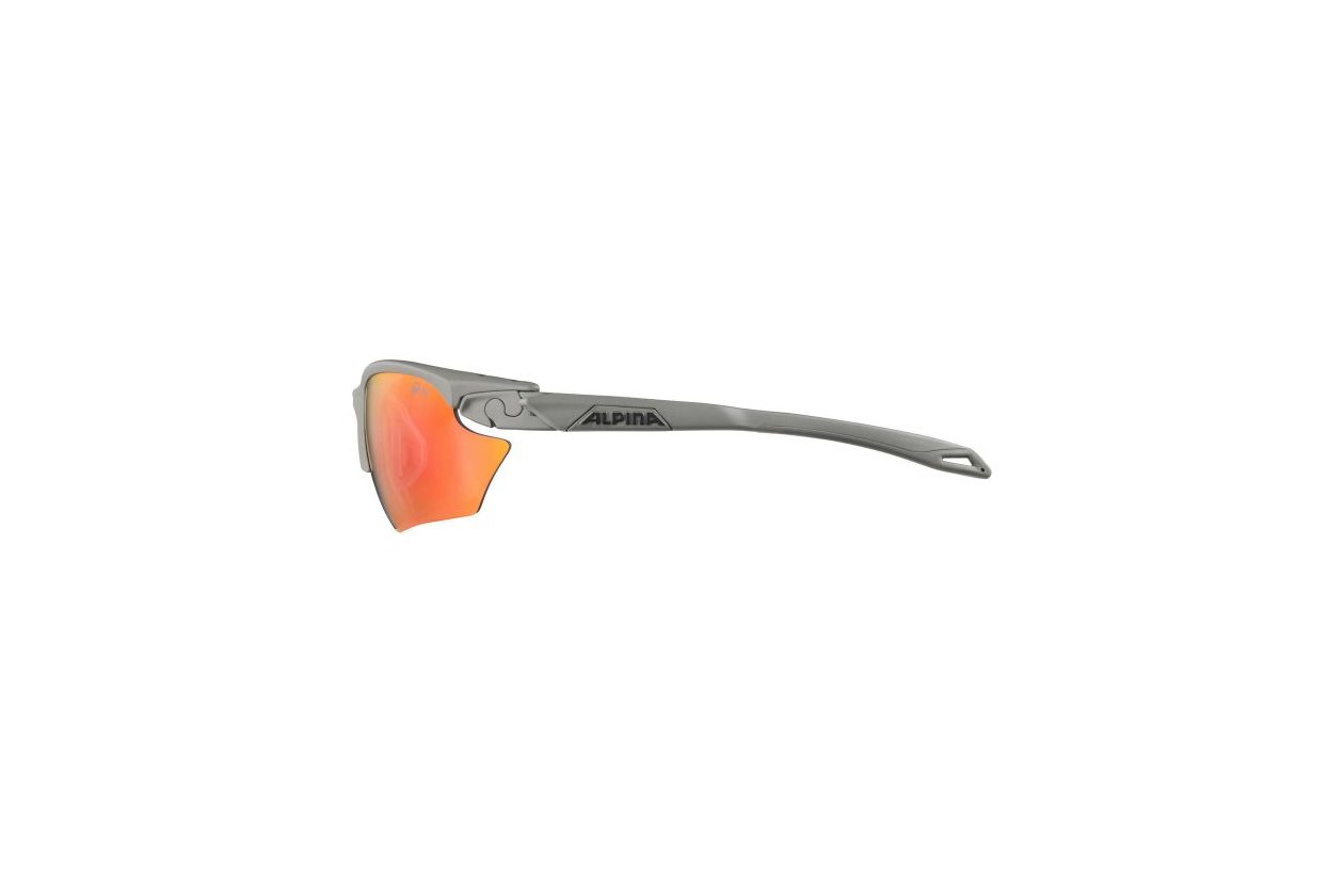 Alpina Twist Five S HR QV moon-grey matt / rainbow mirror lens