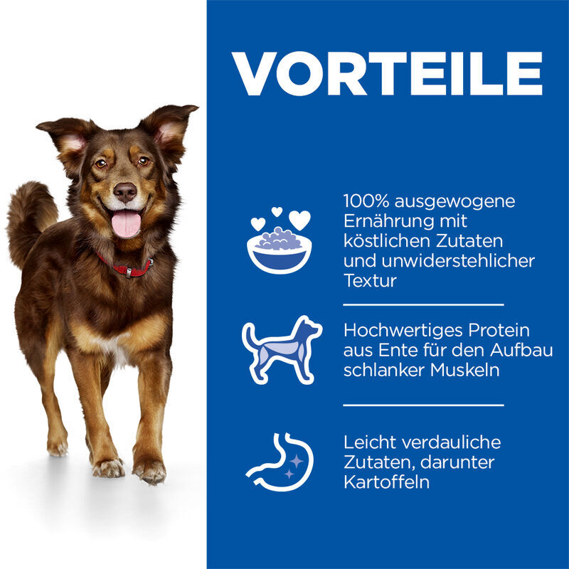 Hill's Hundetrockenfutter Hill's SCIENCE PLAN Culinary Creations Adult mit Ente und Kartoffeln 2,5 kg