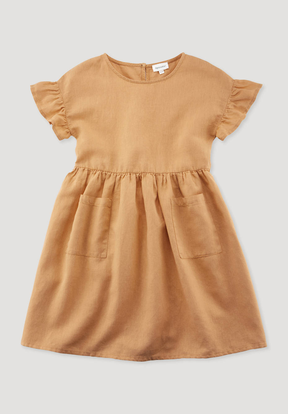 Kleid aus Leinen mit Bio-Baumwolle