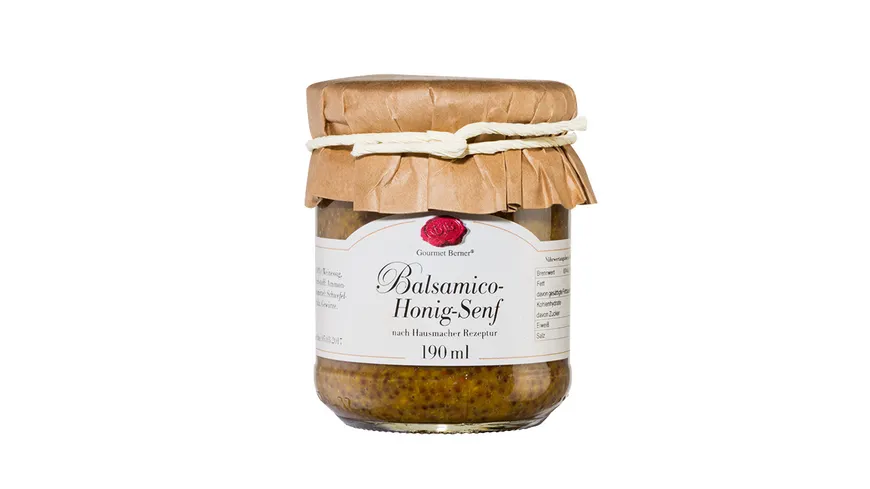 Gourmet Berner Balsamico Honig Senf 190 ml
