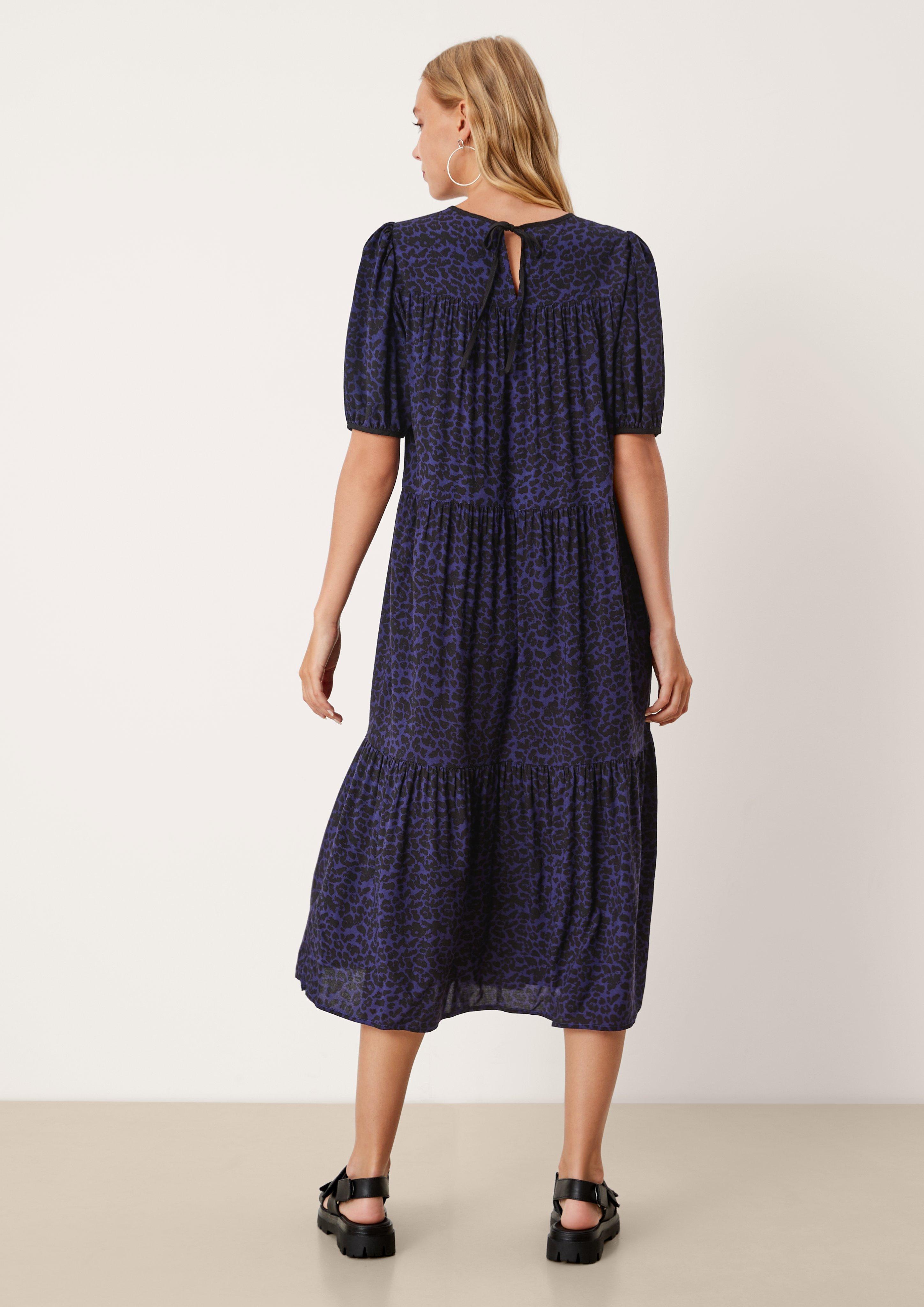 Stufenkleid mit Animalprint  2125255-56A1